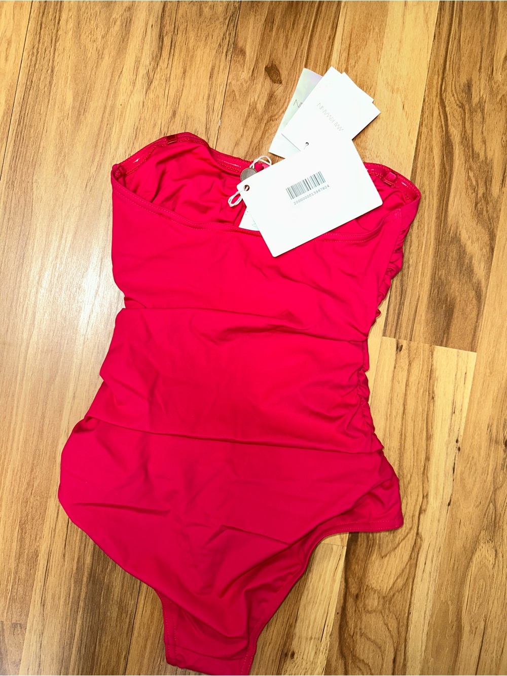 NWT Zimmerman Ruched Ring One-Piece Swimsuit - Picture 3 of 4